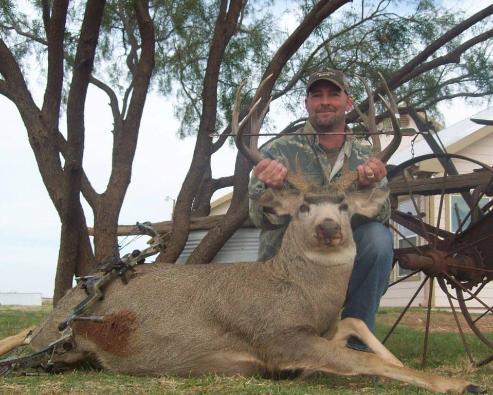 Overview of 489 acre hunting land in Stonewall County, Texas